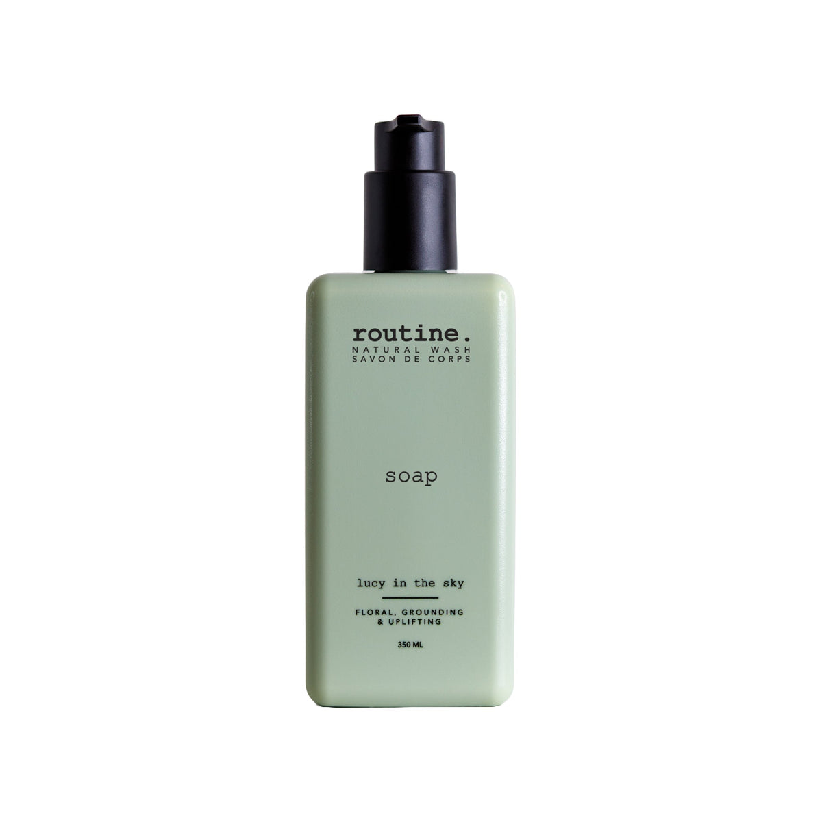 Routine Hand and Body Wash with Botanical Essential Oils, Creamy Natural Soap for Hands and Body, 7 Signature Scents, 350ml - Lucy in the Sky
