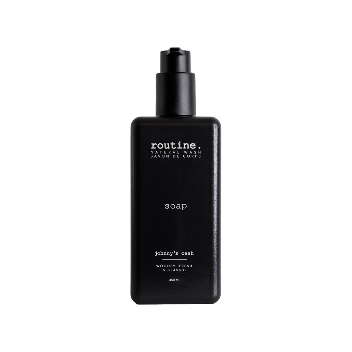 Routine Hand and Body Wash with Botanical Essential Oils, Creamy Natural Soap for Hands and Body, 7 Signature Scents, 350ml - Johnny's Cash