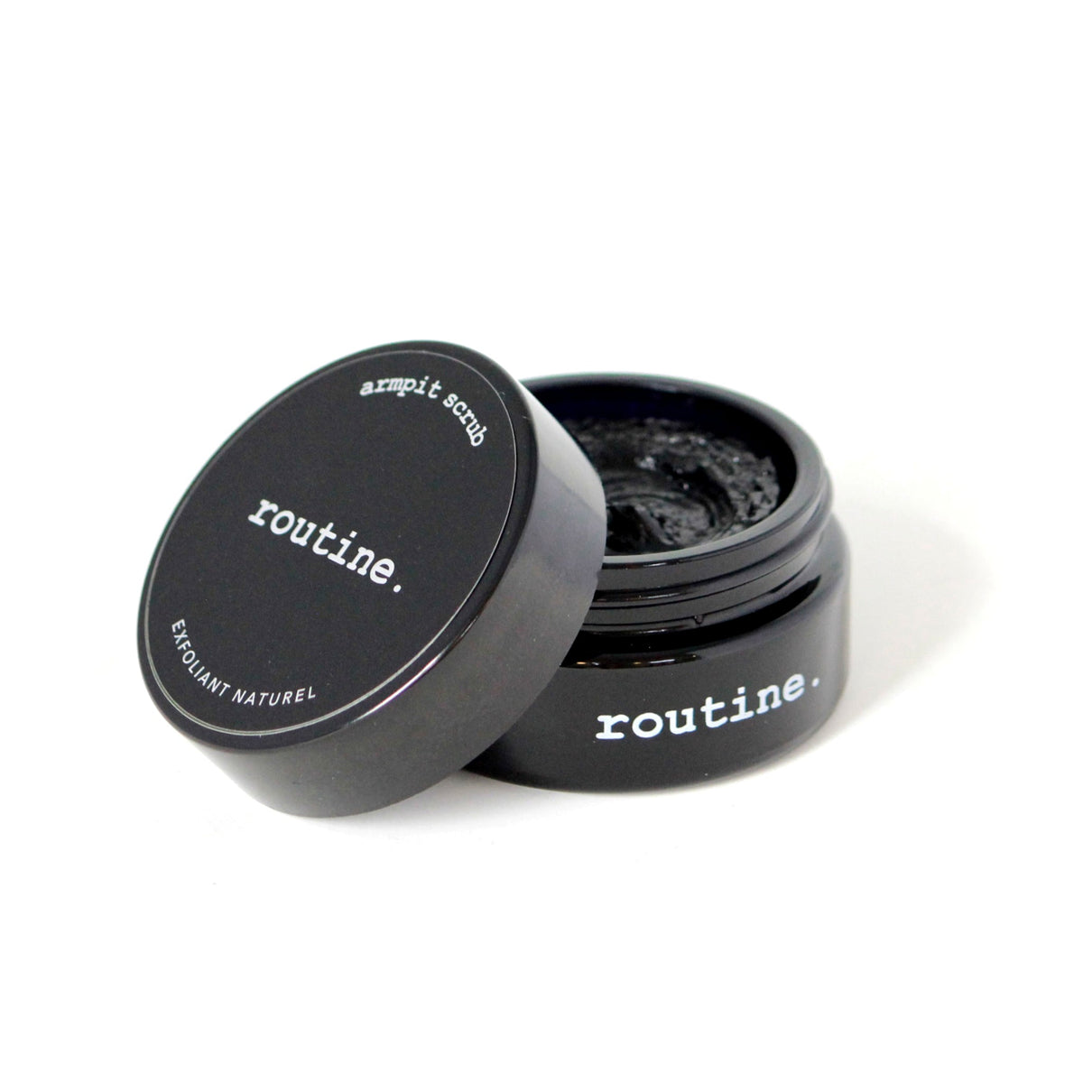Routine Dirty Hipster No. 4 Armpit Scrub with Salt, Coffee and Charcoal, Exfoliating Underarm Scrub, Patchouli Mint, 50ml
