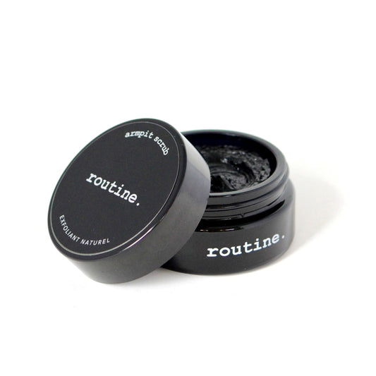 Routine Dirty Hipster No. 4 Armpit Scrub with Salt, Coffee and Charcoal, Exfoliating Underarm Scrub, Patchouli Mint, 50ml