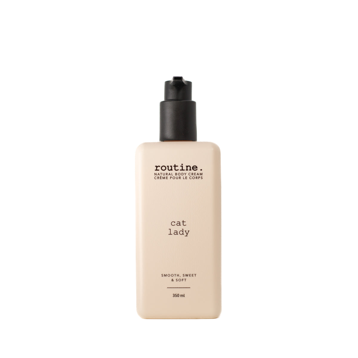 Routine Natural Body Cream with Shea Butter and Cranberry Seed Oil, Botanical Scented Moisturizer, 8 Signature Scents, 350ml - Cat Lady