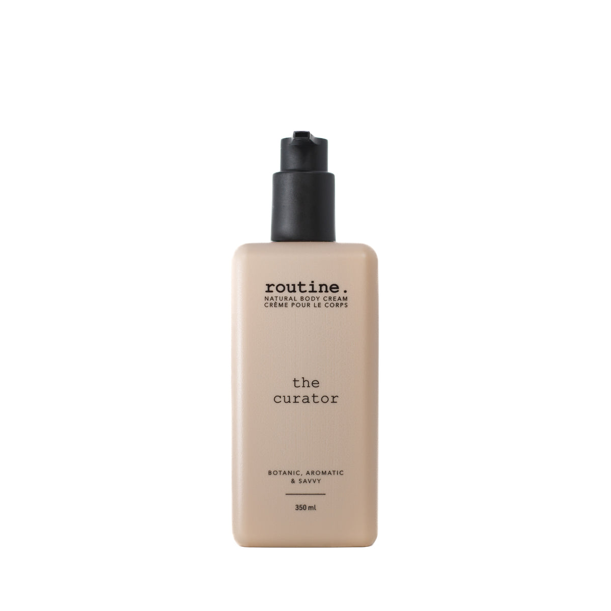 Routine Natural Body Cream with Shea Butter and Cranberry Seed Oil, Botanical Scented Moisturizer, 8 Signature Scents, 350ml - The Curator