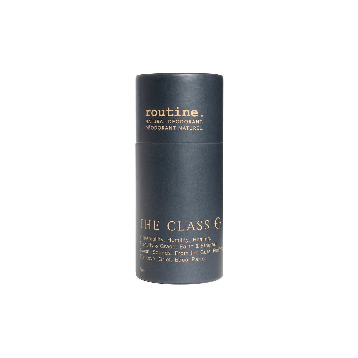 Routine Natural Deodorant Stick, Soft-Glide Cream Stick in 19 Signature Scents, Classic or Baking Soda Free, 50g - The Class