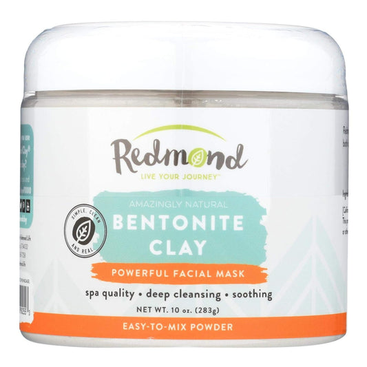 Redmond Bentonite Clay Powder, Spa Quality, Deep Cleansing, Soothing, 283g CLEARANCE 50% Off Exp 9/27 Final Sale