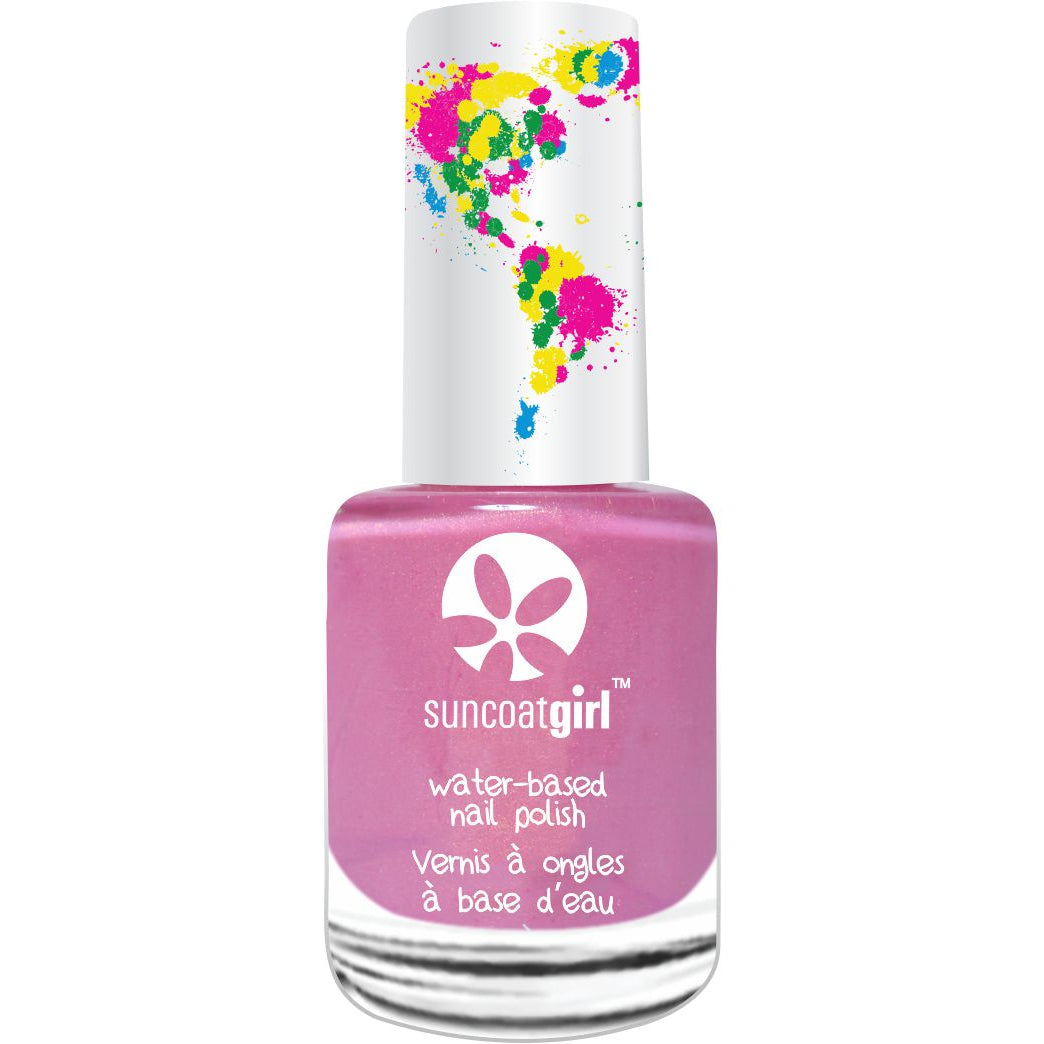 Suncoat Kids Water-Based Peelable Nail Polish, Peel-Off, Odourless, No Remover Needed, Ages 3+, 9ml, 31 Colours - Eye Candy