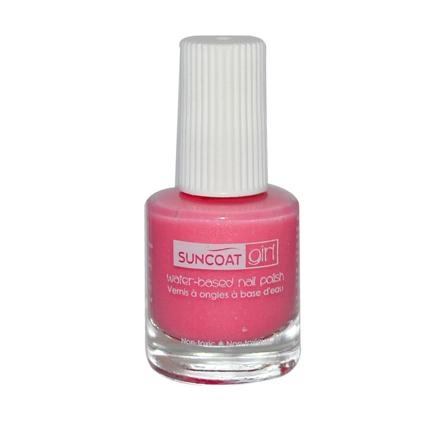 Suncoat Kids Water-Based Peelable Nail Polish, Peel-Off, Odourless, No Remover Needed, Ages 3+, 9ml, 31 Colours - Fairy Glitter
