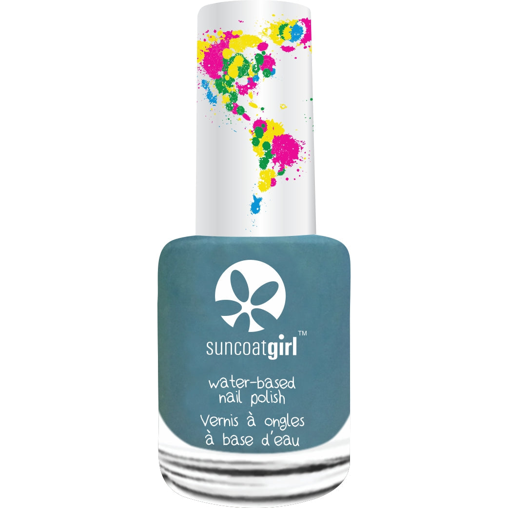 Suncoat Kids Water-Based Peelable Nail Polish, Peel-Off, Odourless, No Remover Needed, Ages 3+, 9ml, 31 Colours - Under the Sea