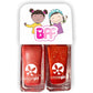 Suncoat BFF DUO Kids Water-Based Peel-Off Nail Polish 2-Pack, Odourless, Made in Canada, 10 Colour Duos - Cuties