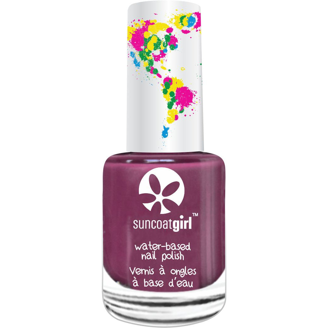 Suncoat Kids Water-Based Peelable Nail Polish, Peel-Off, Odourless, No Remover Needed, Ages 3+, 9ml, 31 Colours - Princess Dress