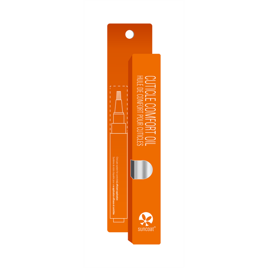 Suncoat Natural Cuticle Comfort Oil Pen with Sweet Almond, Jojoba and Carrot Seed Oil, Vegan, 4ml