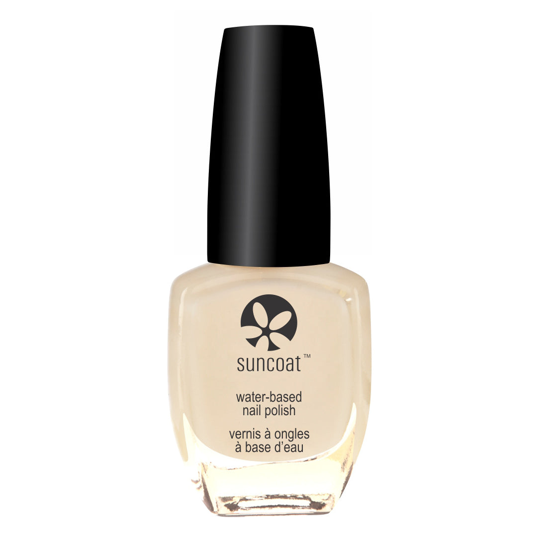Suncoat Clear Top and Base Coat, Water-Based Nail Polish, 11ml