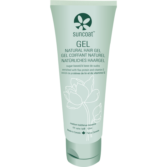 Suncoat Sugar-Based Natural Hair Gel, Alcohol-Free, Vegan, 150ml