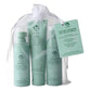 Suncoat Mini Travel Hair Styling Kit, Sugar-Based Hair Spray, Gel and Mousse, Alcohol-Free, Vegan