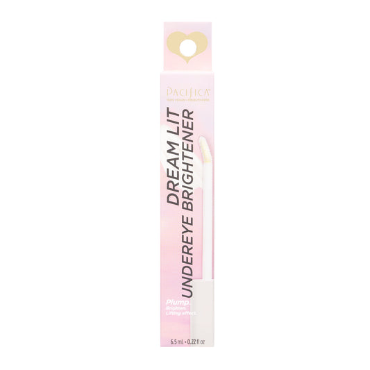 Pacifica Dreamlit Glow Undereye Brightener with Vegan Collagen and Vitamin E, Universal Shade, 6.5ml