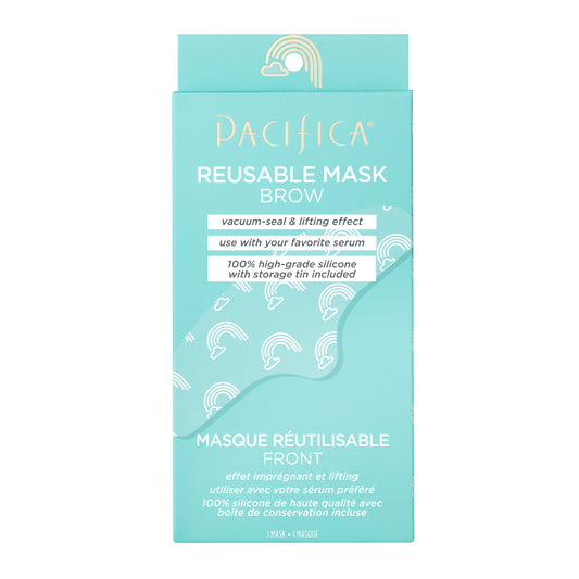 Pacifica Reusable Silicone Masks, Brow Mask or Undereye Masks, Use with Your Favourite Serum - Brow Mask (1)