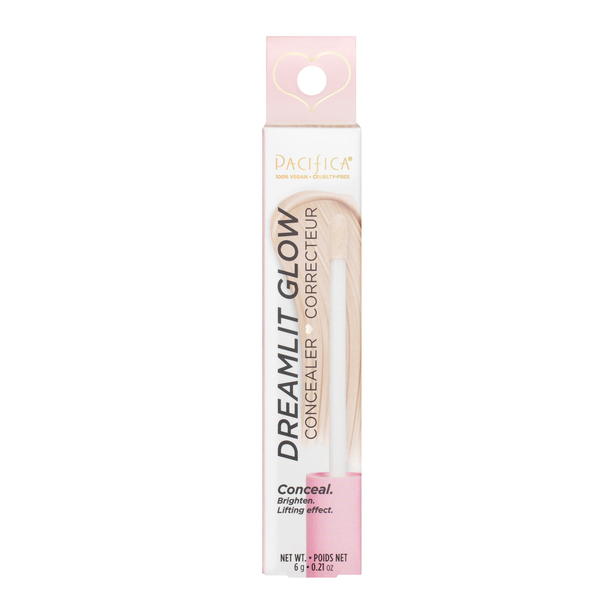 Pacifica DreamLit Glow Concealer with Vegan Collagen and Squalane, Shades 7, 9 or 11, 6g - Shade 11