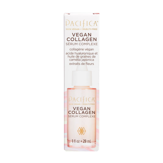 Pacifica Vegan Collagen Complex Serum with Hyaluronic Acid and Squalane, Hydrating Face Serum, 29ml