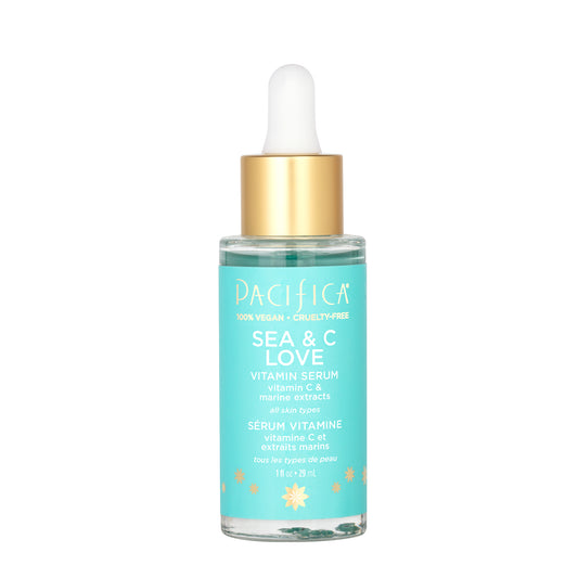 Pacifica Sea & C Love Vitamin Serum with Vitamin C, Kelp, Seaweed and Green Tea, 29ml