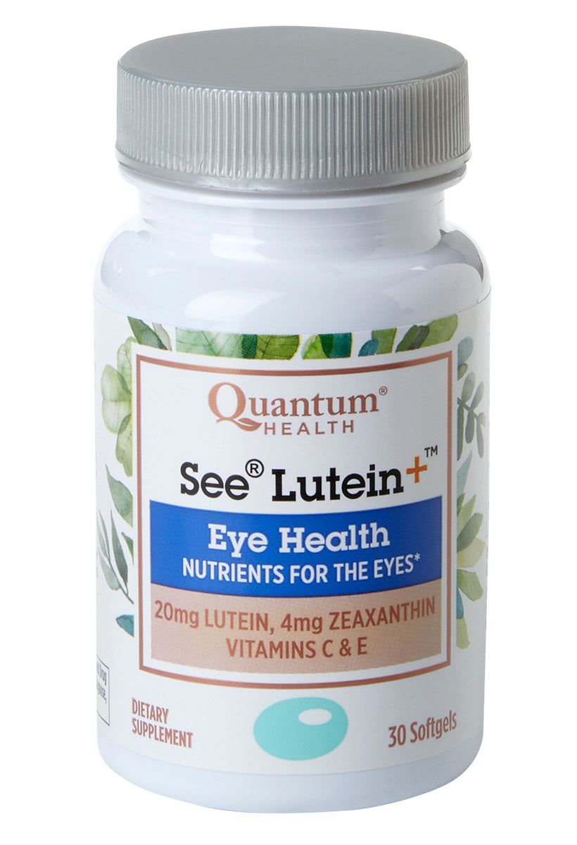 30 Softgels | Quantum Health See Lutein+ 30 Softgels