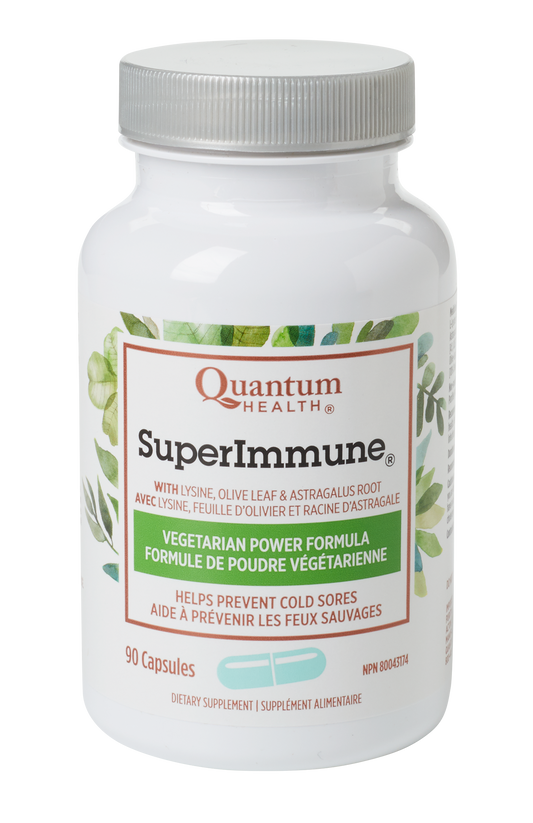 90 Vegetarian Capsules | Quantum Health SuperImmune+ Vegetarian Capsules 90 Vegetarian Capsules