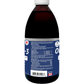 500ml Natural Lemon Flavour | Naka Platinum Pro Omega-3 Liquid Back of the bottle