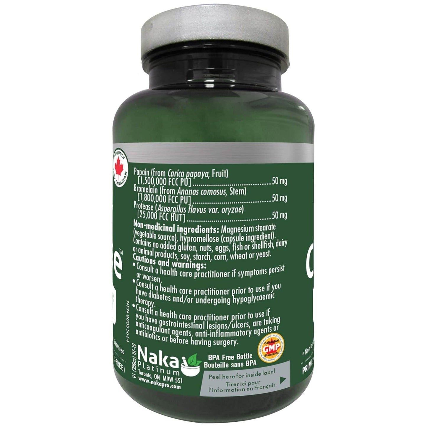 Naka Platinum Uric Cleanse, Gout Relief, 75 Vegetable Capsules