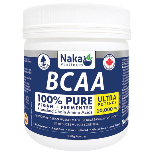 Naka Platinum Ultra BCAA 10,000 mg Powder, 250g