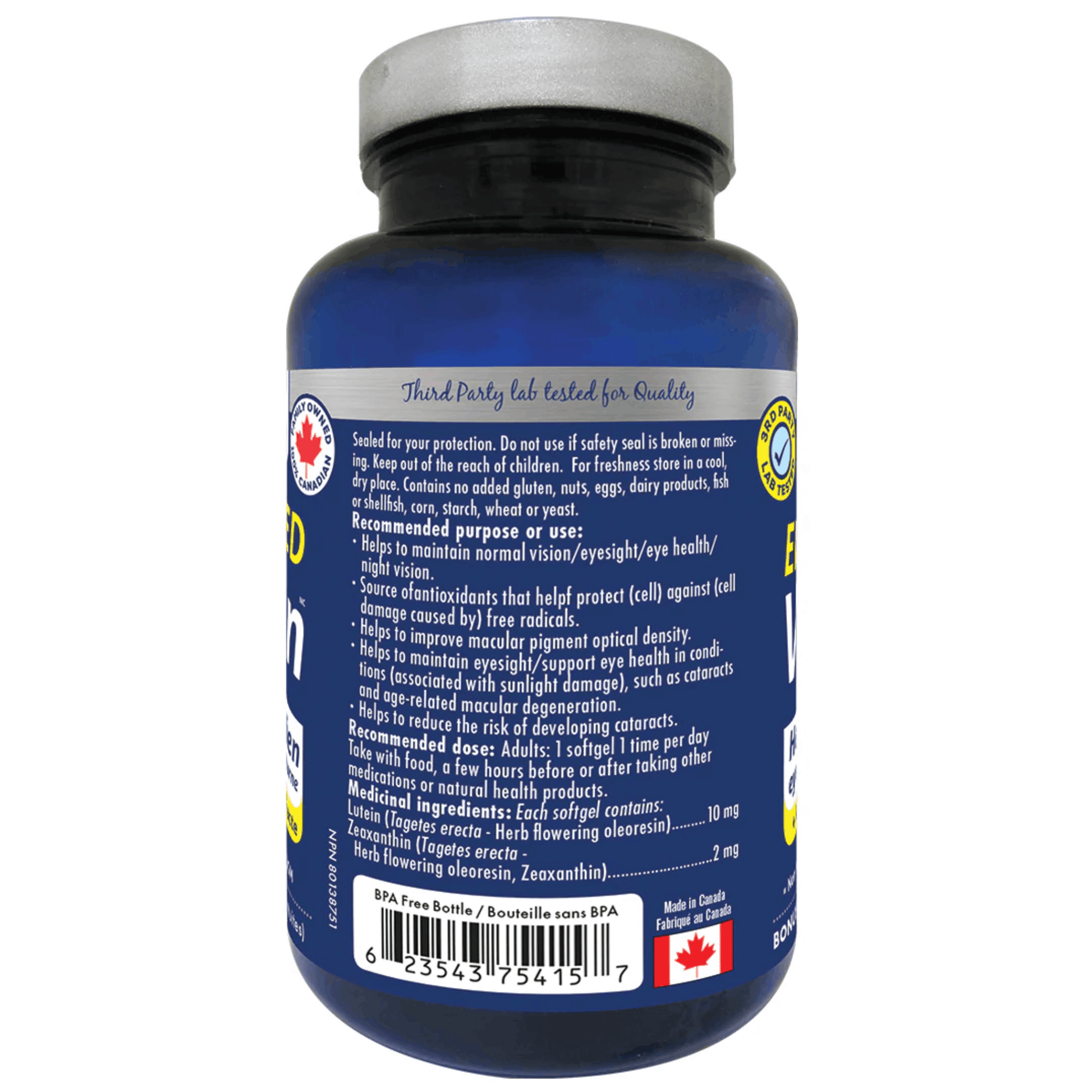 90 Softgels | Naka Platinum Enhanced Vision