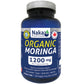 120 Vegetable Capsules | Naka Organic Moringa 1200mg