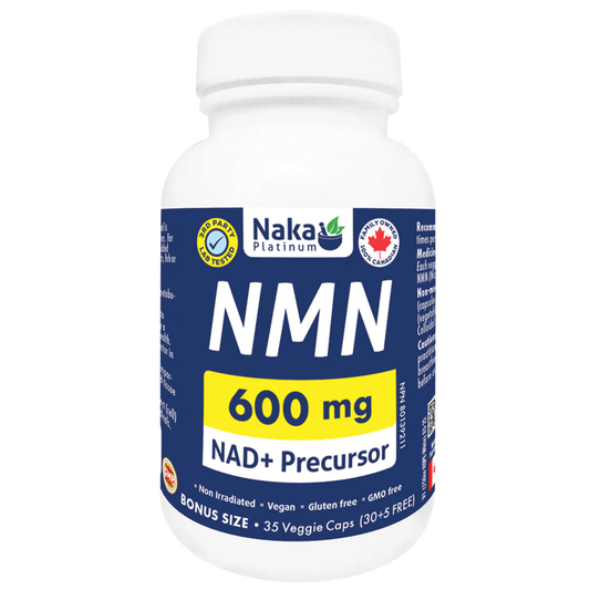 35 Vegetable Capsules | Naka Platinum NMN
