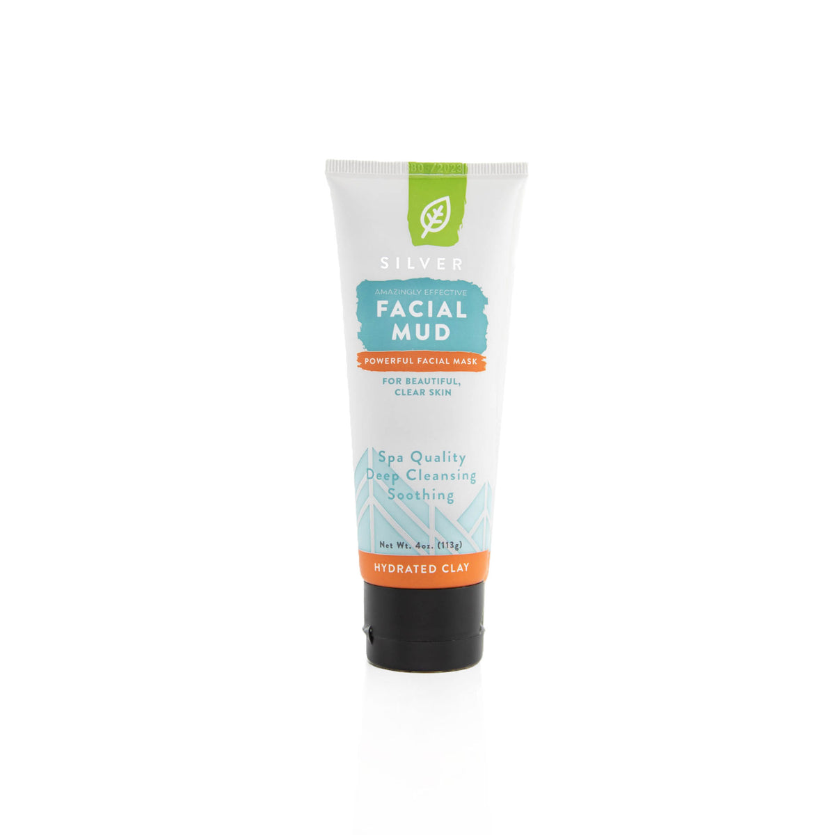 Redmond Clay Facial Mud, Hydrated Bentonite Clay Mask for Oily Skin and Pores, Ready to Use, 113g