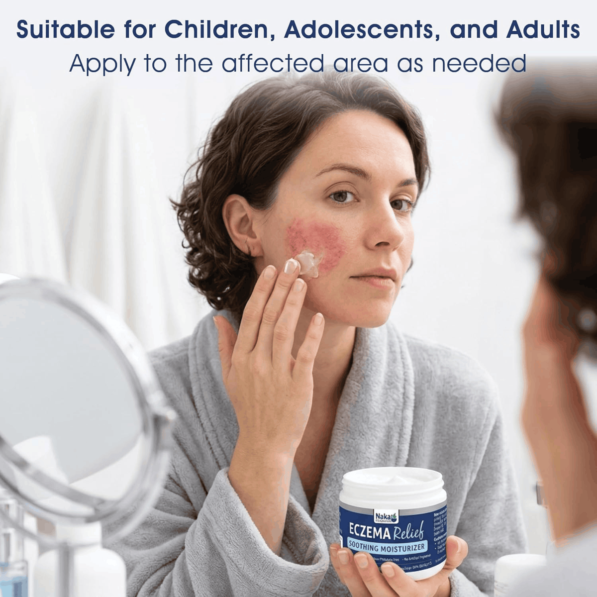 120ml | Naka Platinum Eczema Relief Cream