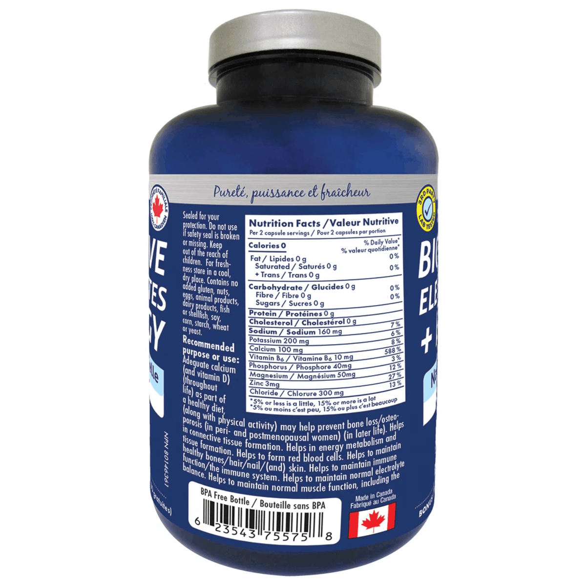 150 Vegetable Capsules | Naka Platinum Bioactive Electrolytes Plus Energy