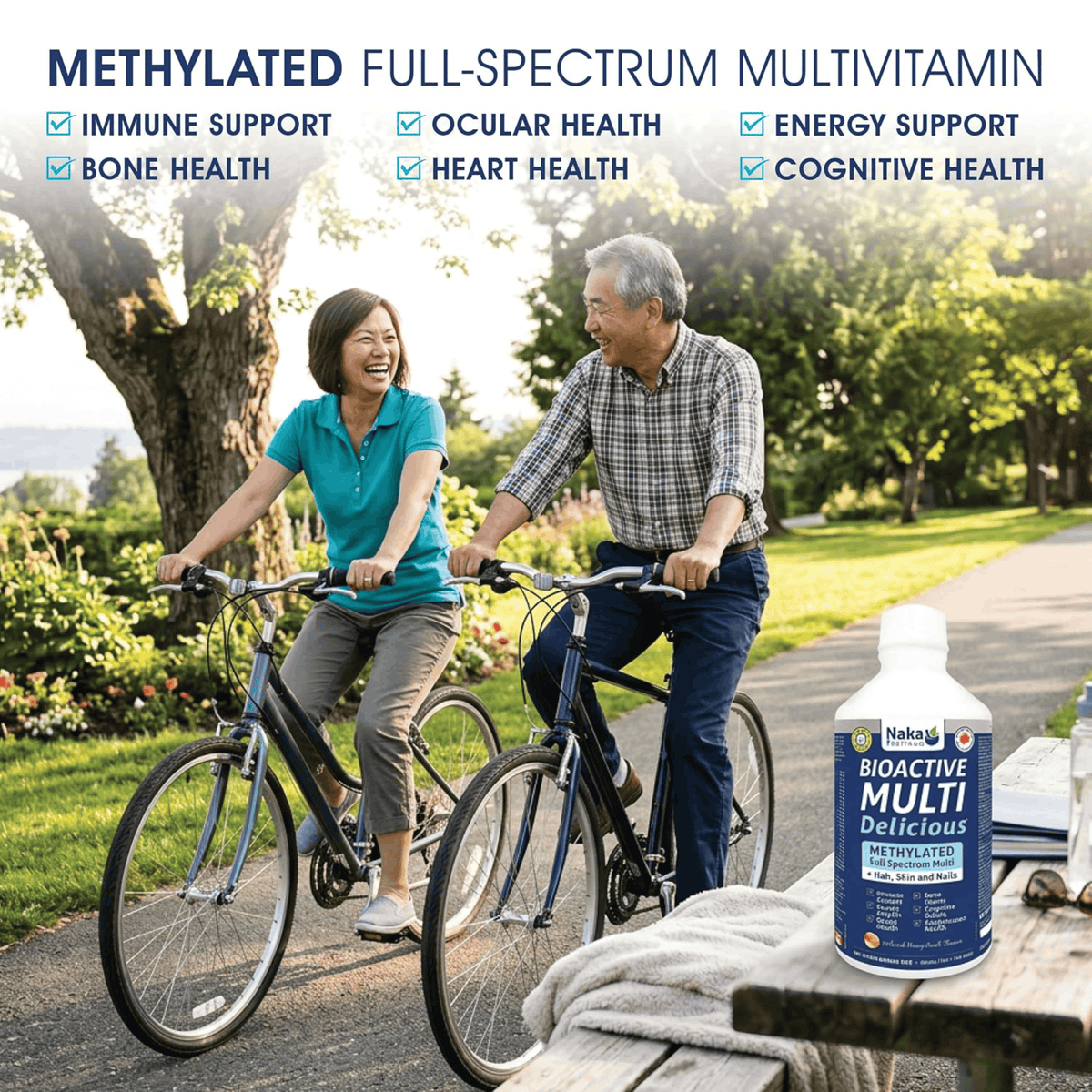250ml Mango Peach| Naka Platinum Bioactive Multi Delicious Liquid Multivitamin
