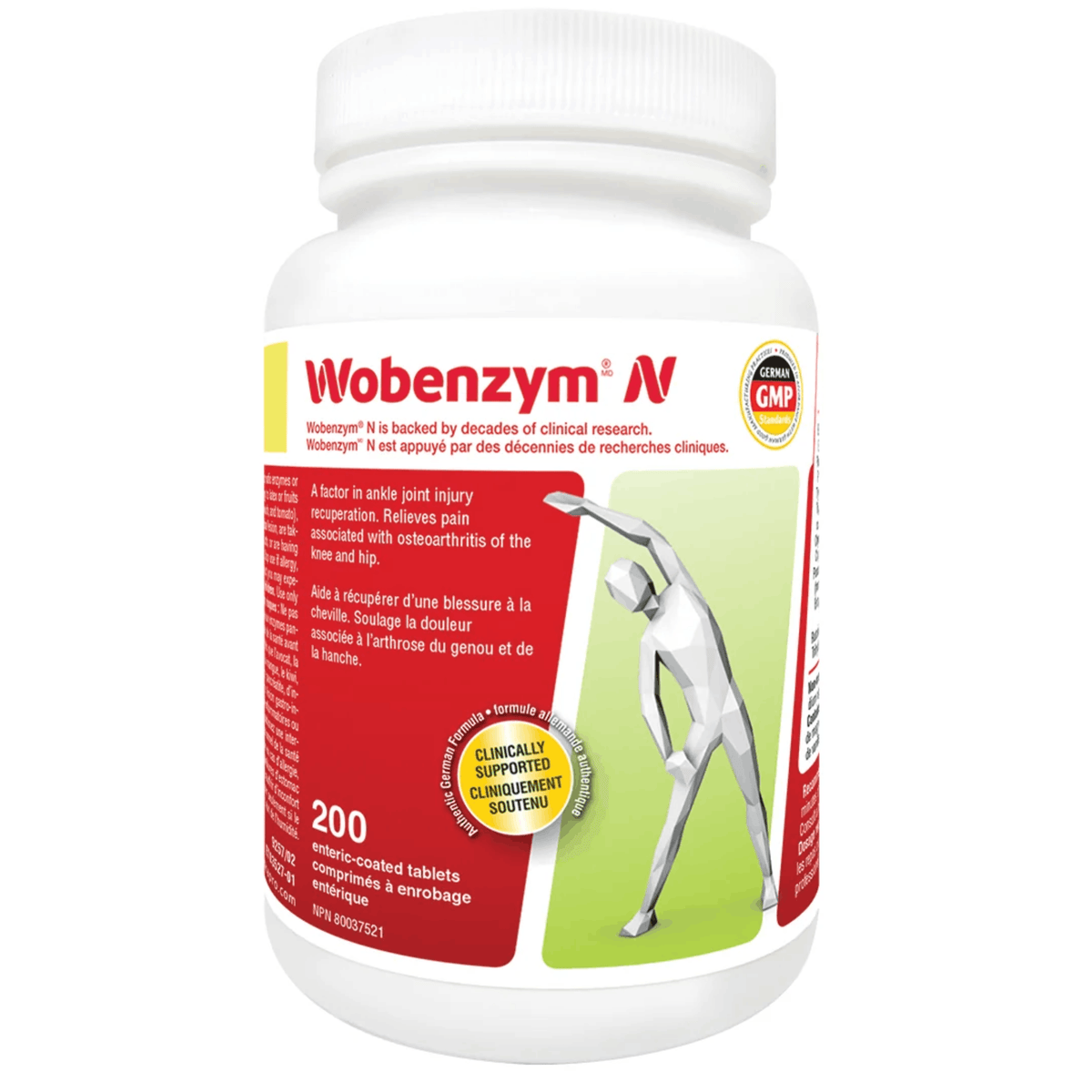 200 Tablets | Hubner Wobenzym N