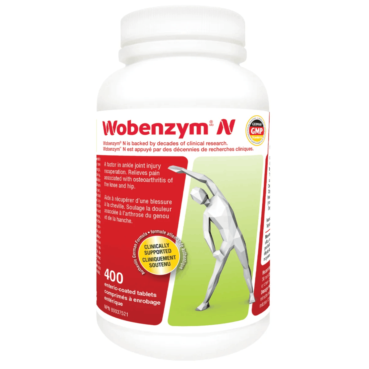 400 Tablets | Hubner Wobenzym N