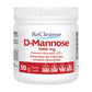 Prairie Naturals ReCleanse D-Mannose Powder, 1g per Serving, Helps Reduce the Risk of Recurrent UTIs in Women, 50g