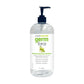 Prairie Naturals Germ Force Hand Sanitizer with Aloe Vera, 62.5% Ethanol, Green Apple, Paraben-Free, 60ml, 250ml or 1L - 1L