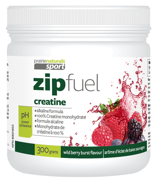Wild Berry Burst | Prairie Naturals ZipFuel Creatine Wild Berry Burst