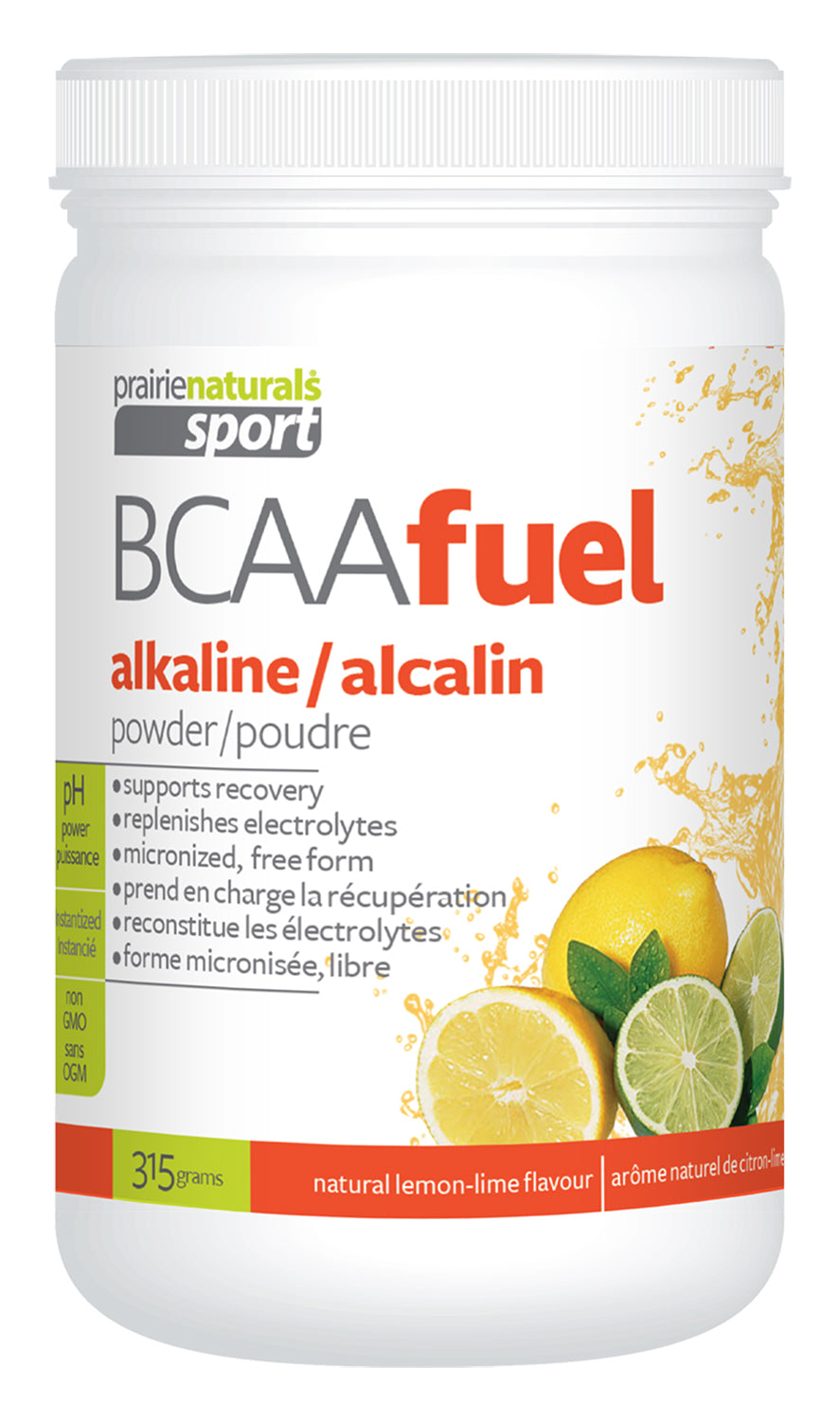 Lemon Lime | Prairie Naturals BCAA Fuel Lemon Lime