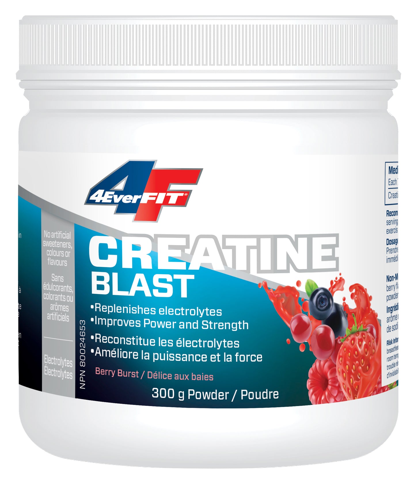 Berry Burst | Prairie Naturals Creatine Blast Berry Burst