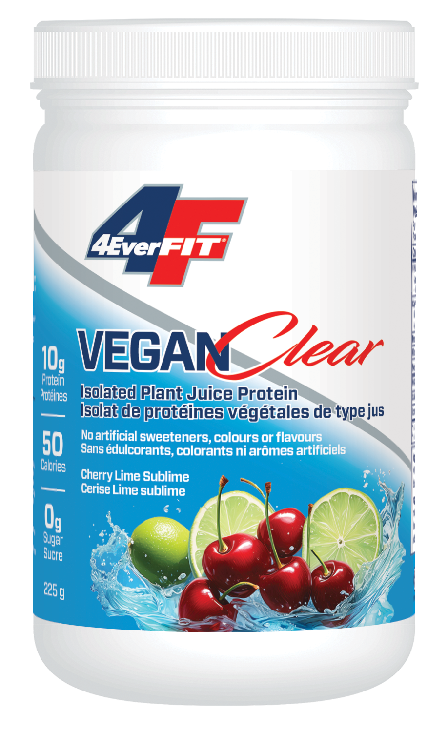 Cherry Lime 500g | Prairie Naturals Vegan Clear Protein Cherry Lime 500g