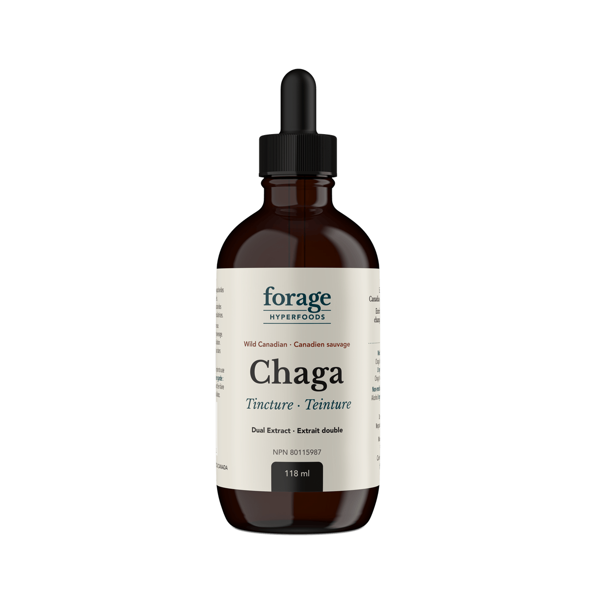Forage Hyperfoods Chaga tincture Original 118ml