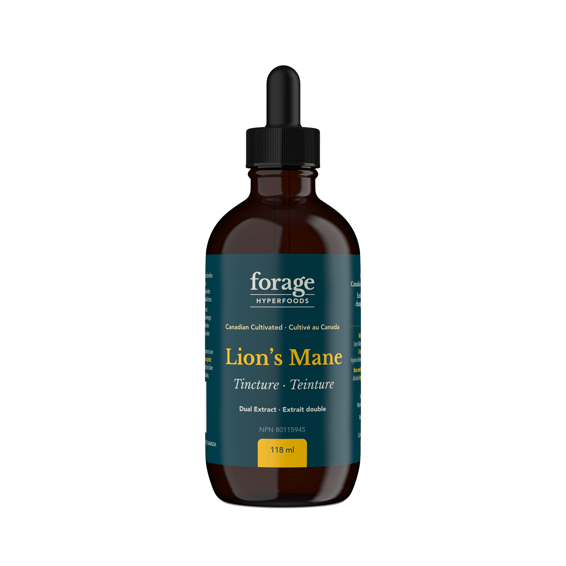 Forage Hyperfoods Lion's Mane tincture Original 118ml
