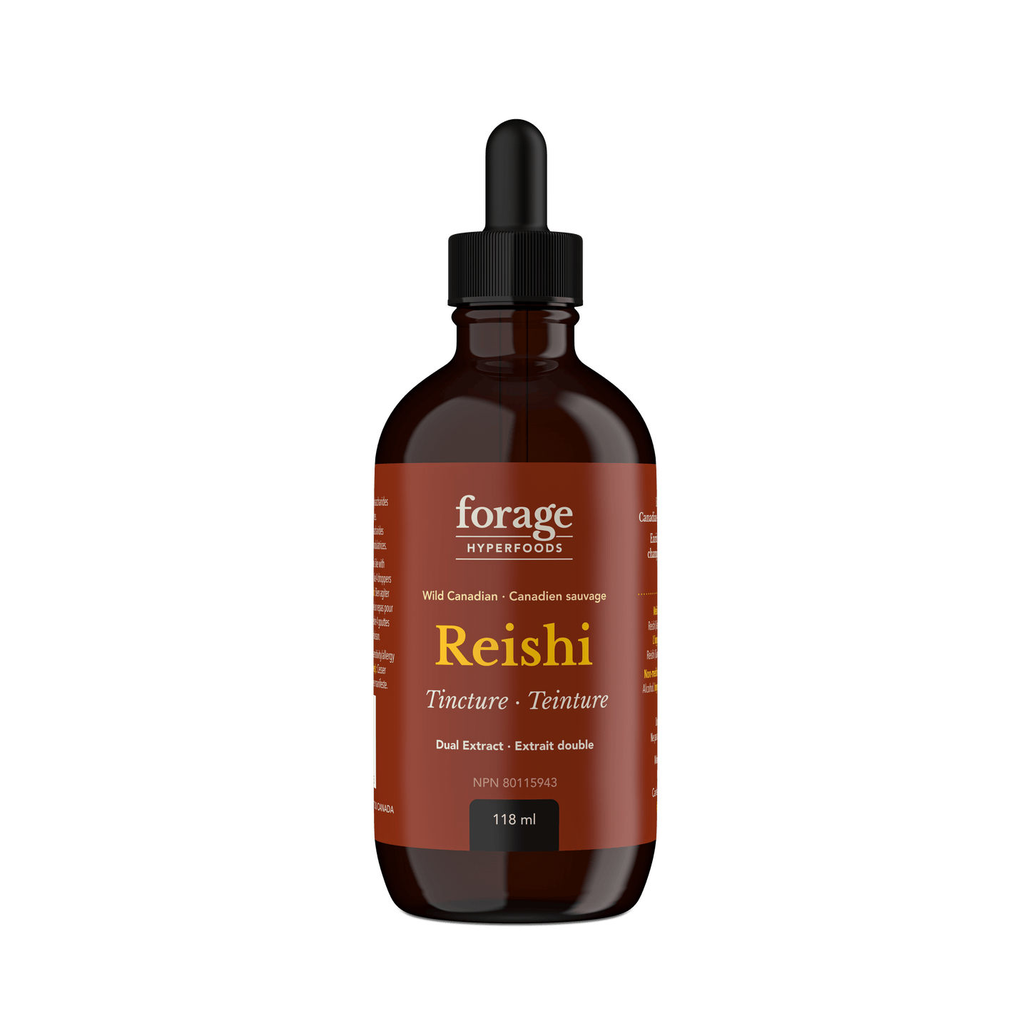 Forage Hyperfoods Reishi tincture Original 118ml