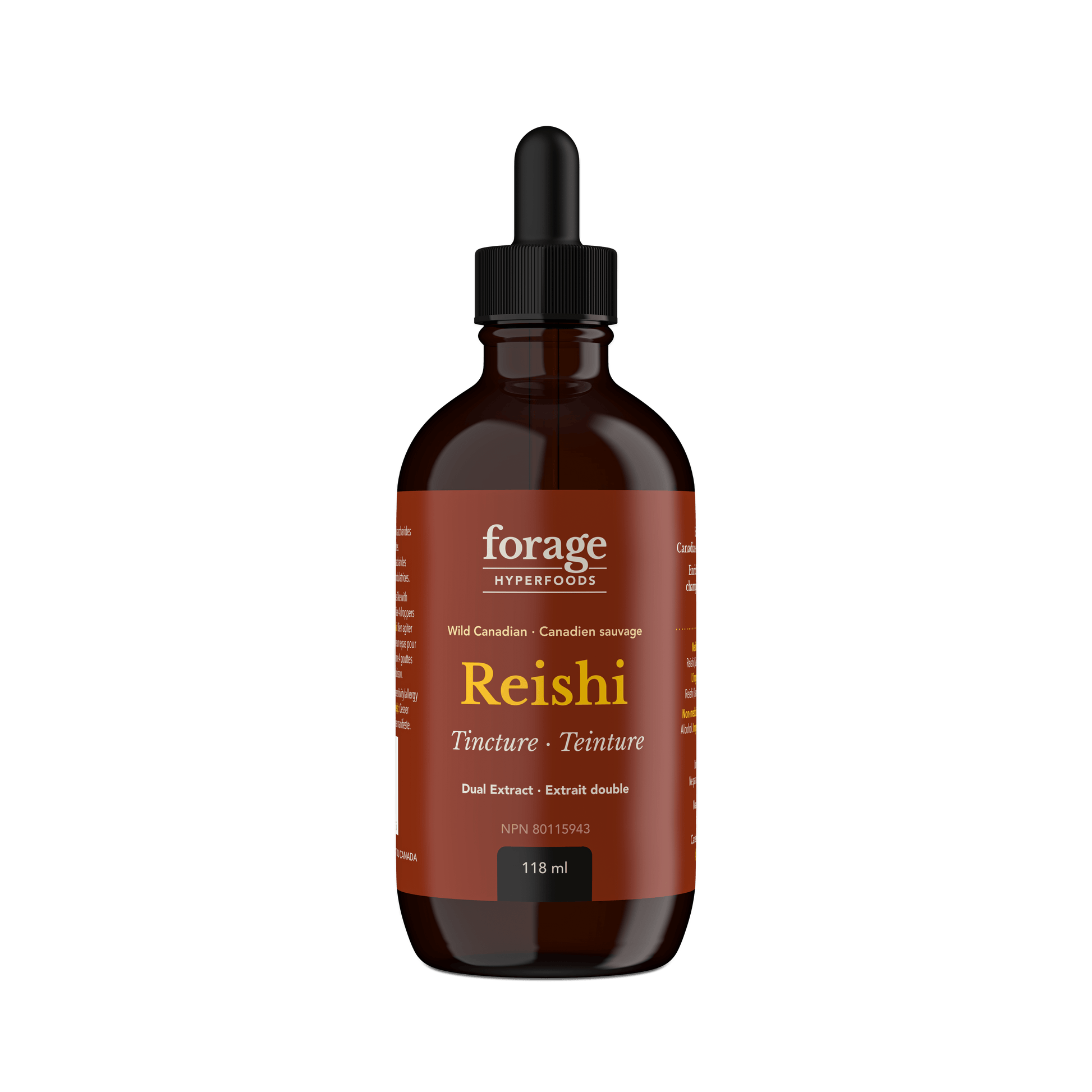 Forage Hyperfoods Reishi tincture Original 118ml