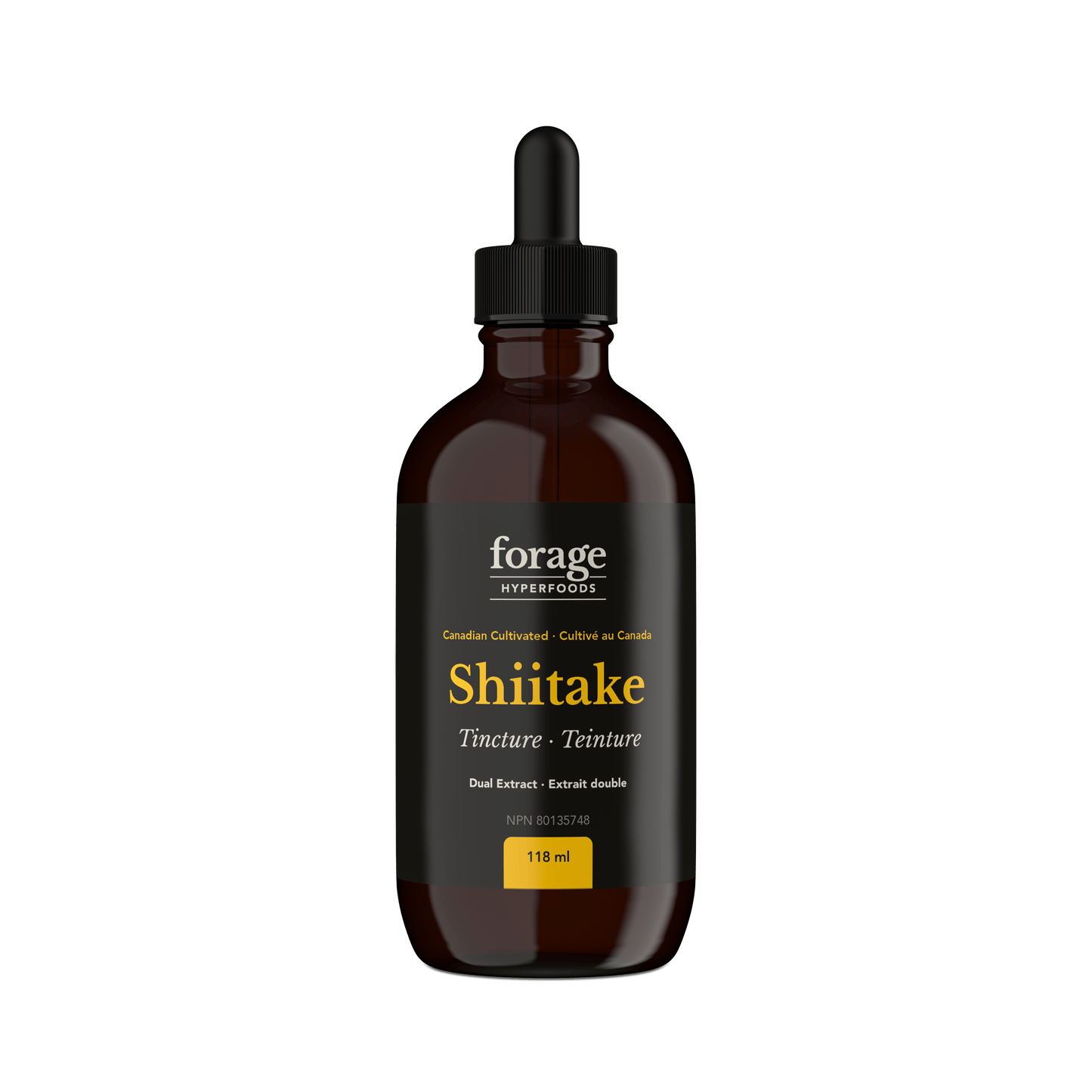 Forage Hyperfoods Shiitake tincture Original 118ml
