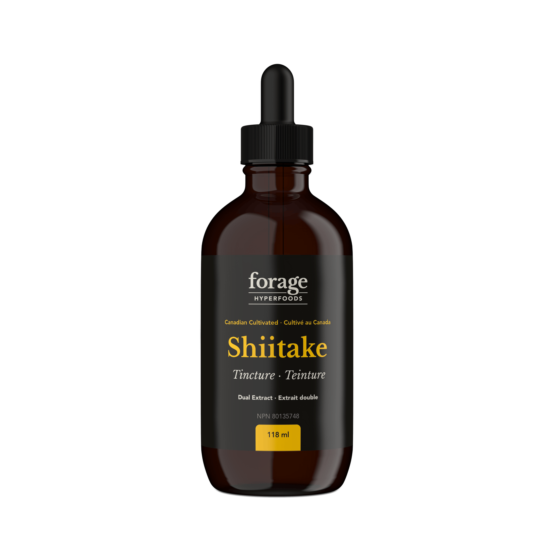 Forage Hyperfoods Shiitake tincture Original 118ml