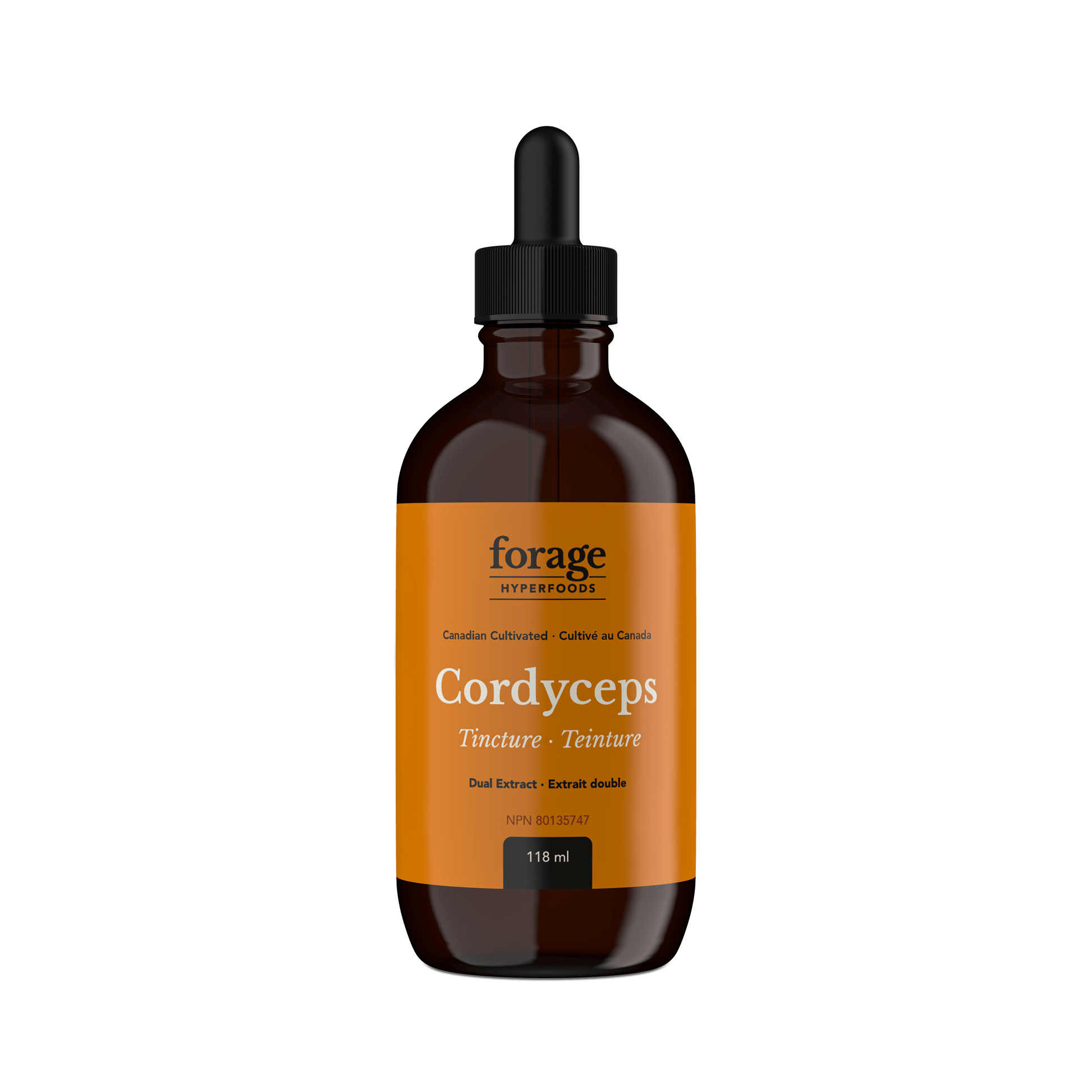 Forage Hyperfoods Cordyceps tincture Original 118ml