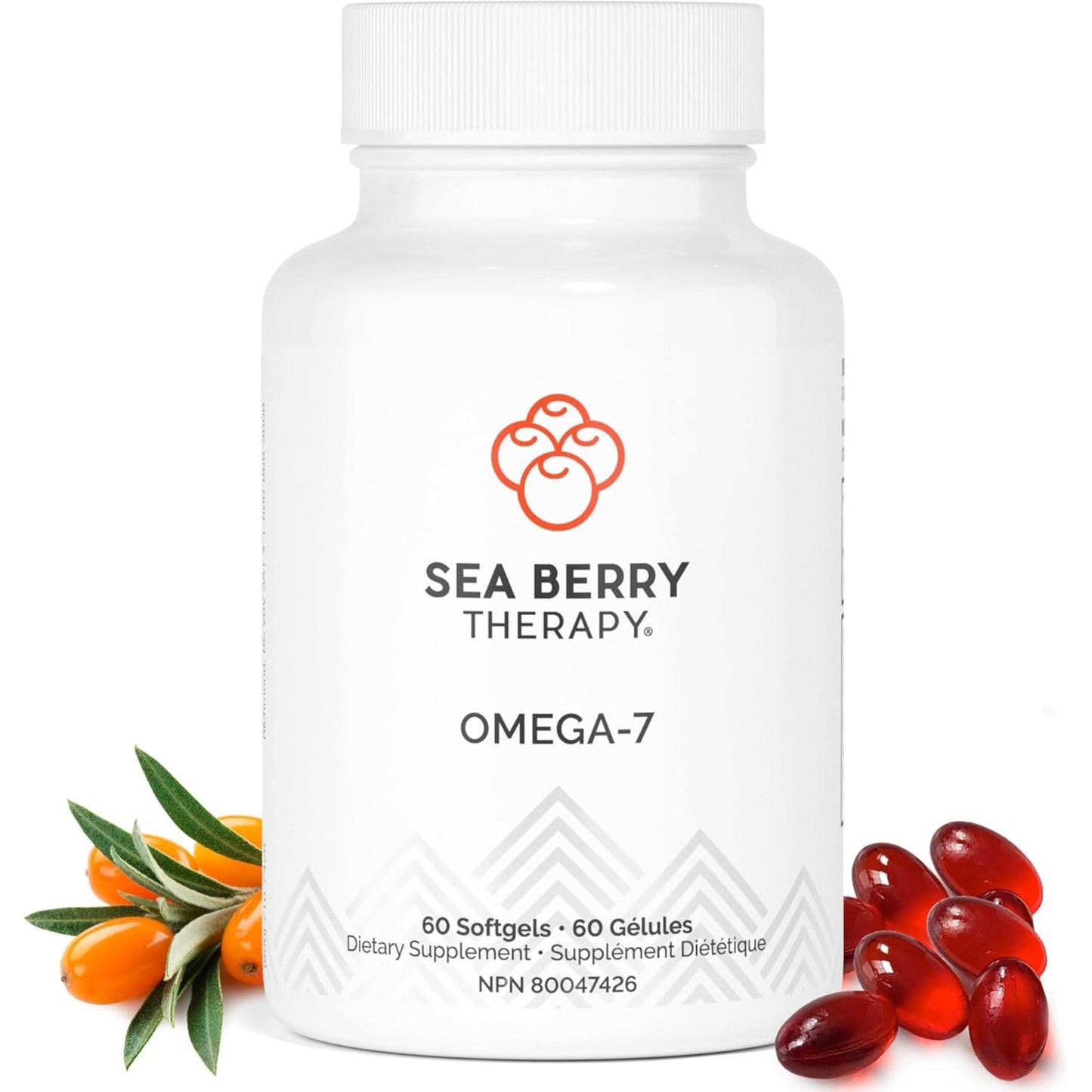 60 Softgels | Sea Berry Therapy SIBU Omega - 7 Support